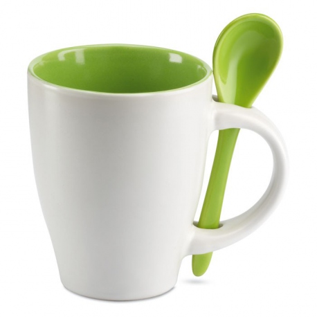 Mug avec cuillere